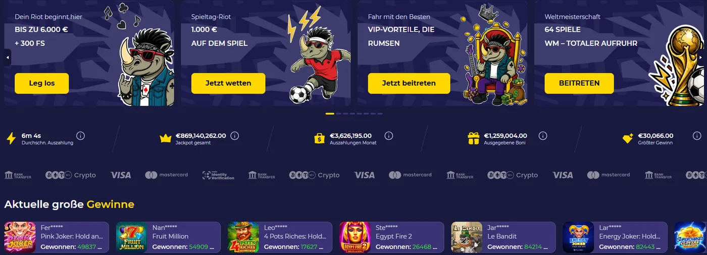 Spinorhino casino zonder CRUKS met 10.000+ games en 5-tier VIP-club